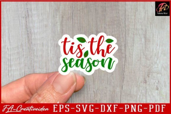 Download Tis the Season Fall Stickers Svg Design - Stickers svg Collection
