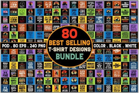 Download Best Selling T-Shirt Design Mega Bundle - Premium Bundle