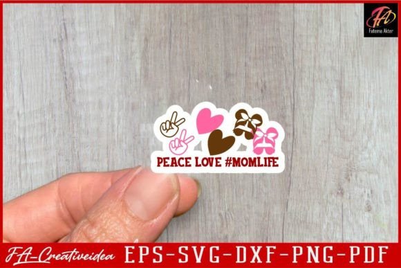 Download Peace Love #momlife Fall Stickers Svg - Stickers svg Collection