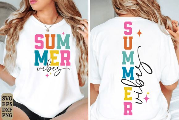Download Summer Vibes SVG, Summer Front Back Svg - Summer vibes svg Collection