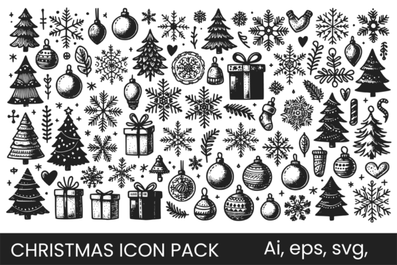 Download Christmas Icons Set - Christmas icons Collection