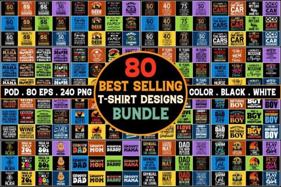 Download Best Selling T-Shirt Design Mega Bundle - Premium Resources